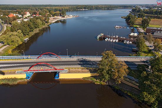 Ilawa, Most im. Henryka Sienkiewicza. EU, PL, Warm-Maz. Lotnicze.